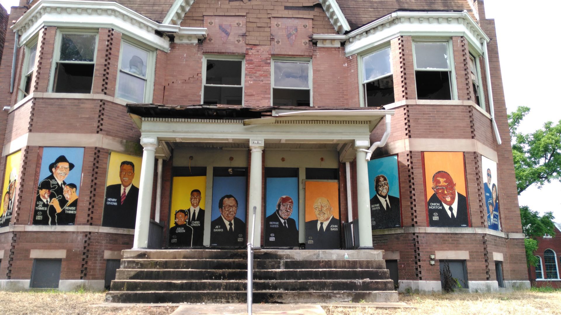 Page Boulevard Murals